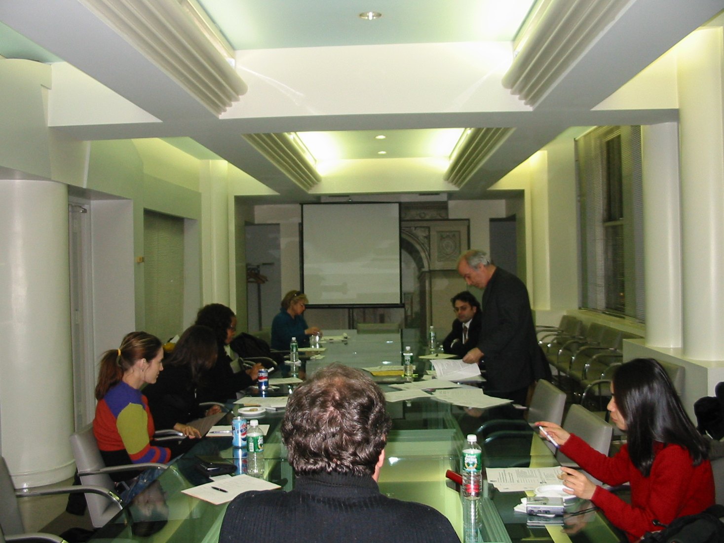 Working with a small seminar group
