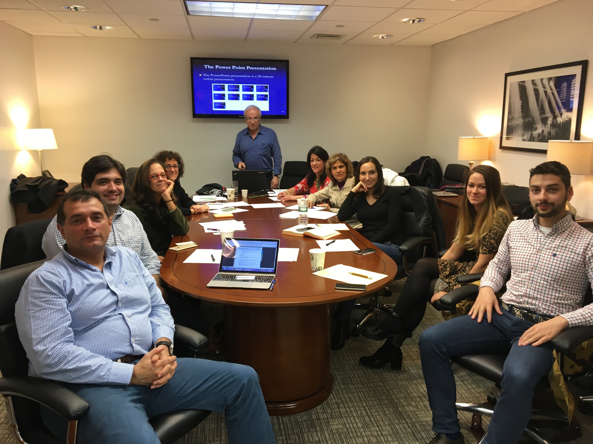 Leading a professional roundtable discussion